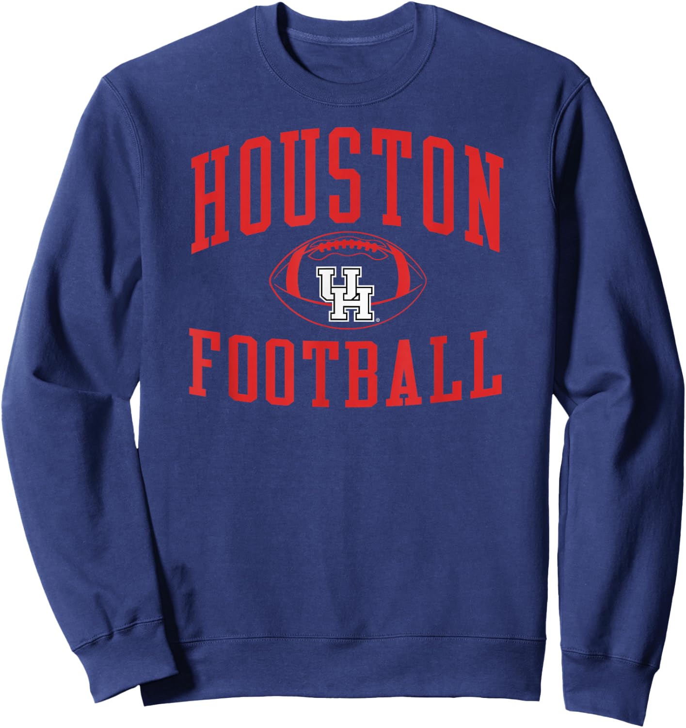 Houston Cougars Football Sack Officially Licensed Sweatshirt - Sweatshirt | Navy