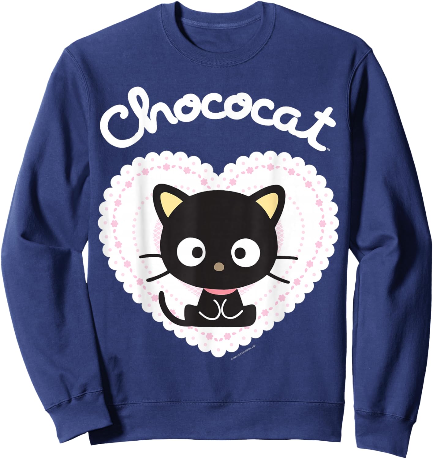 Chococat Sweet Valentine Shirt Sweatshirt - Sweatshirt | Navy