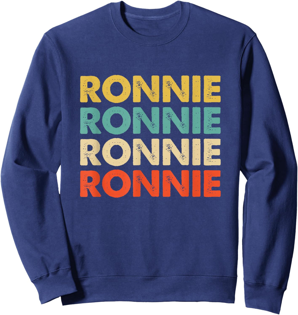 Ronnie Name Sweatshirt - Sweatshirt | Navy