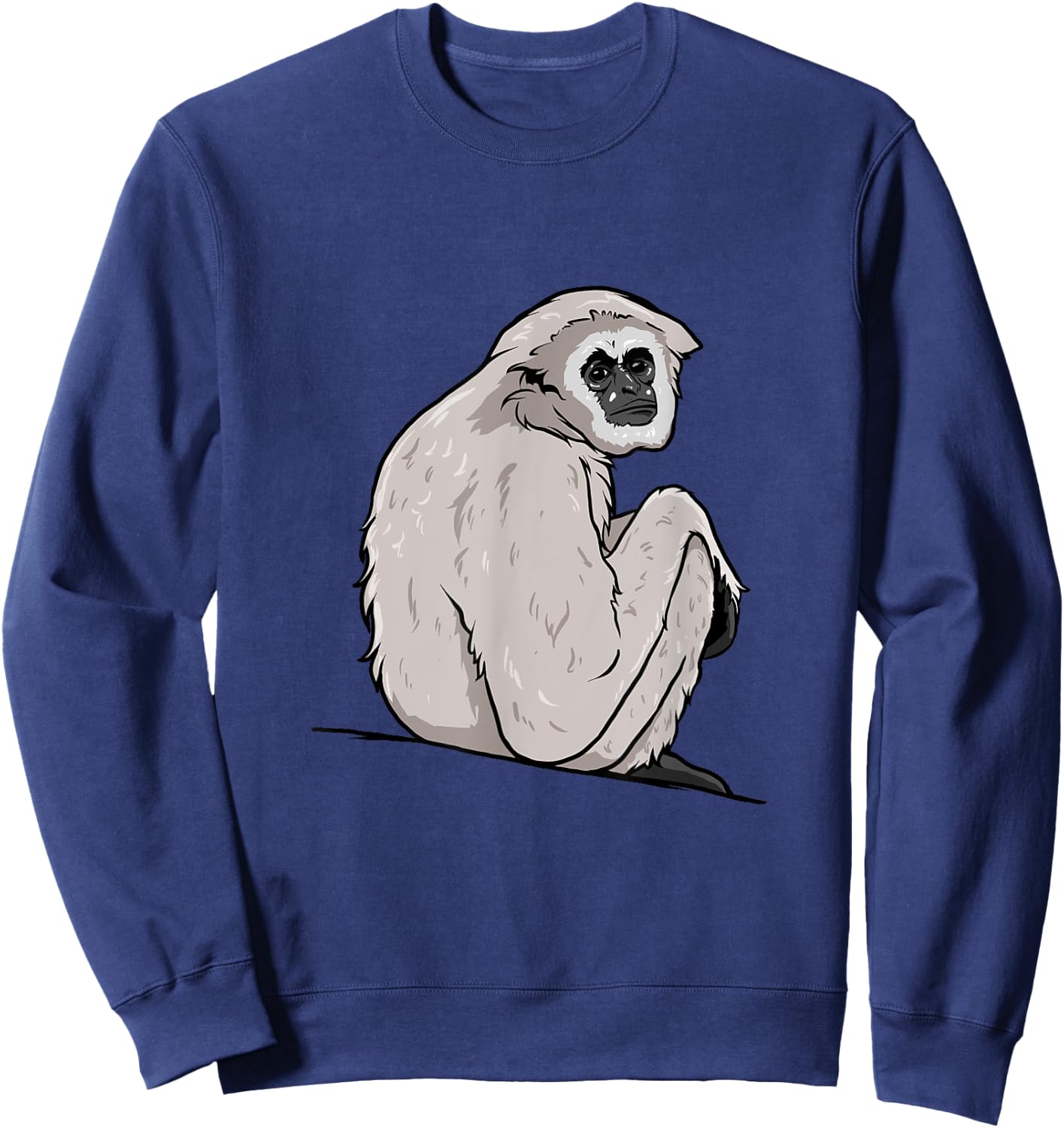 Gibbon Monkey Sweatshirt - Sweatshirt | Navy