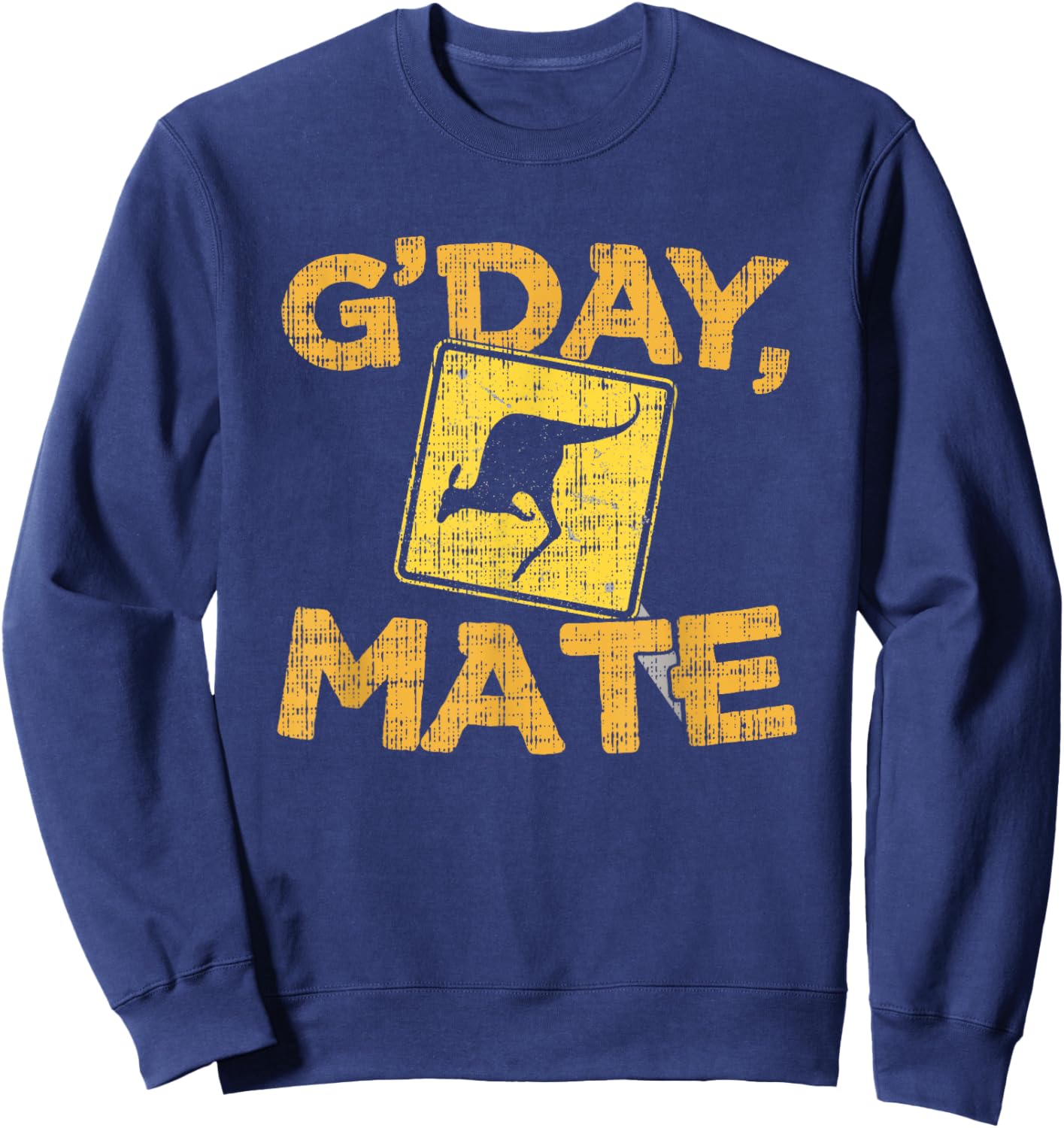 Gday Mate - Funny Australia & Kangaroo Sweatshirt - Sweatshirt | Navy