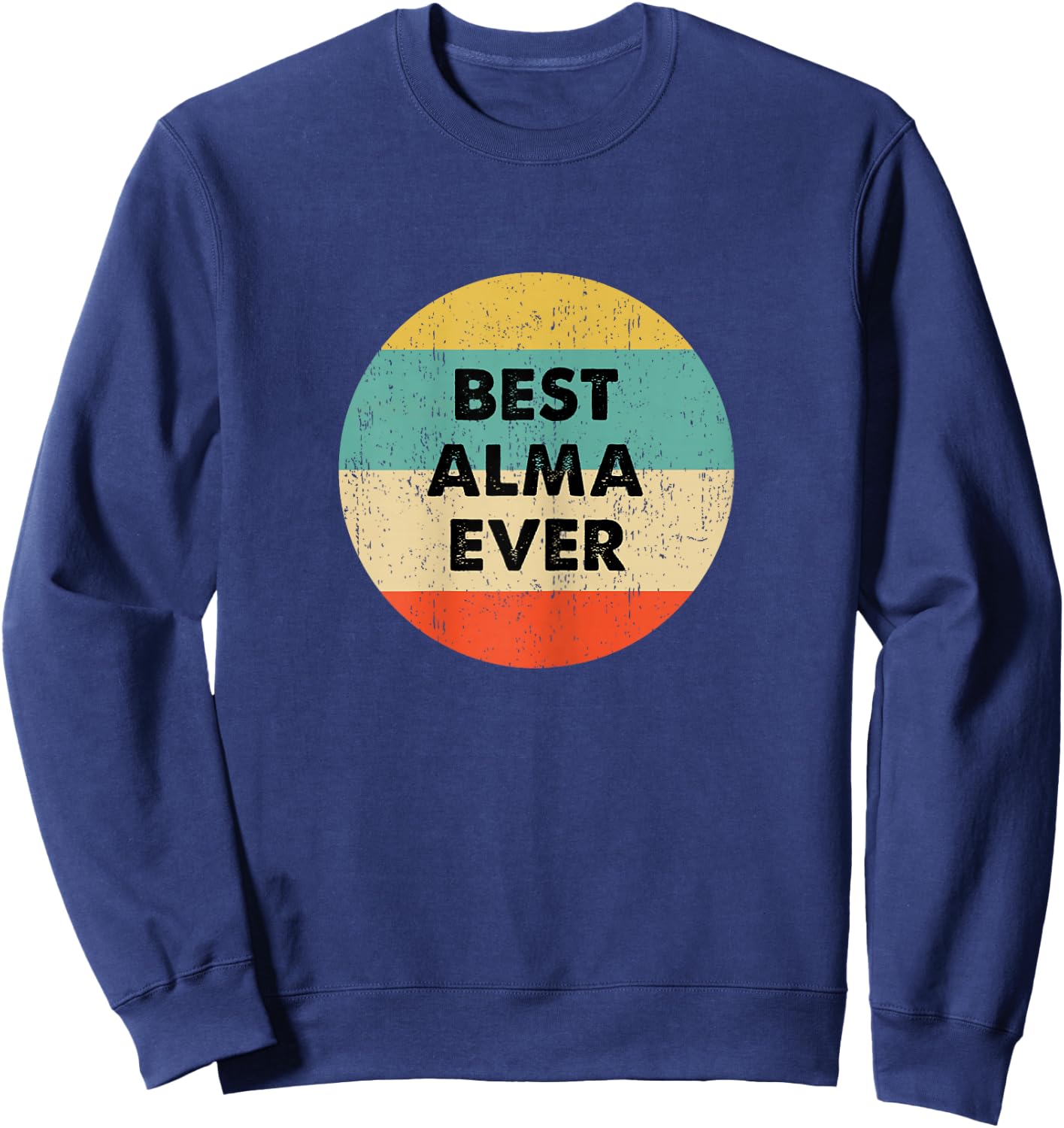 Alma Name Sweatshirt - Sweatshirt | Navy