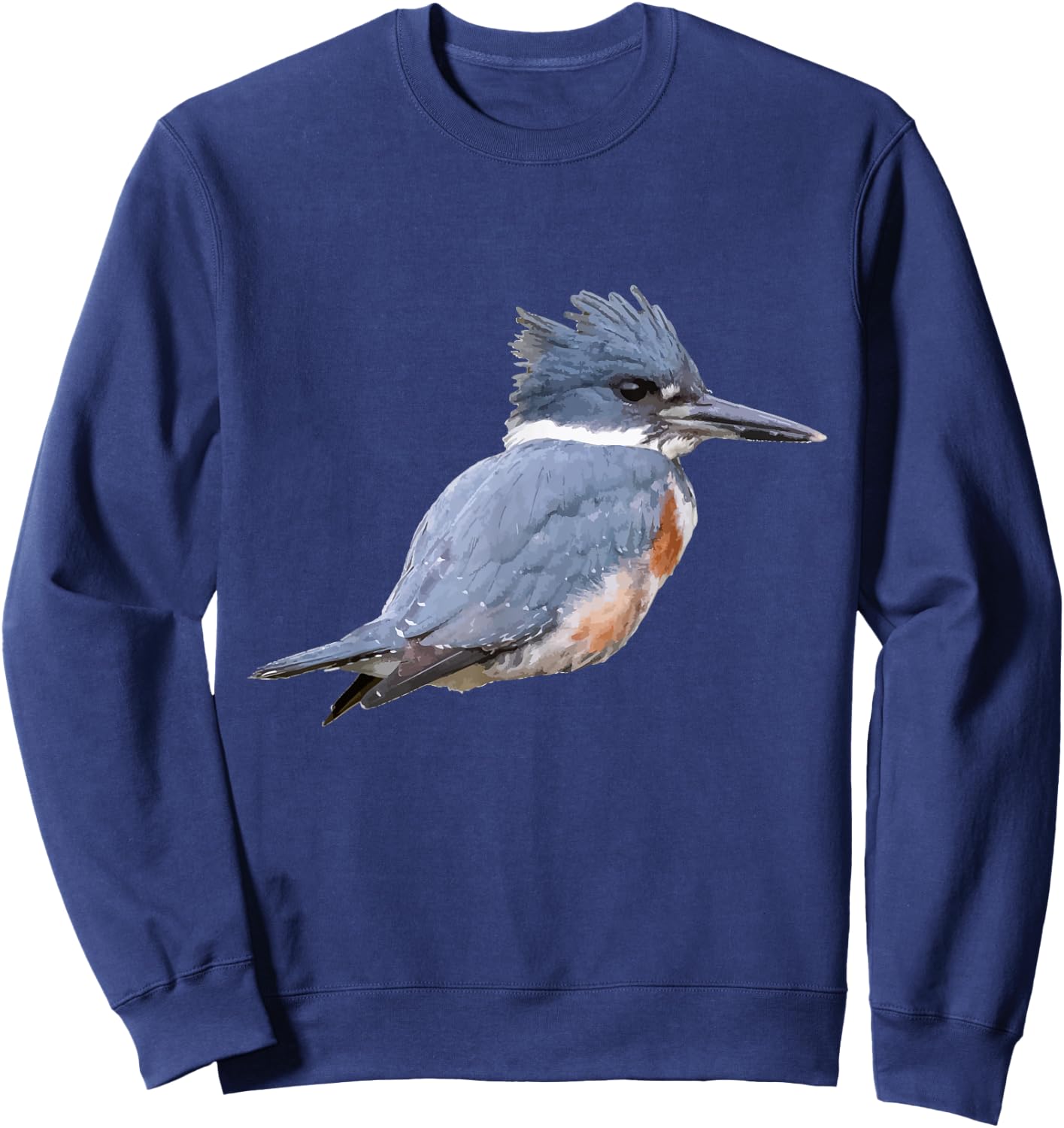 Belted Kingfisher Graphic Sweatshirt - Sweatshirt | Navy