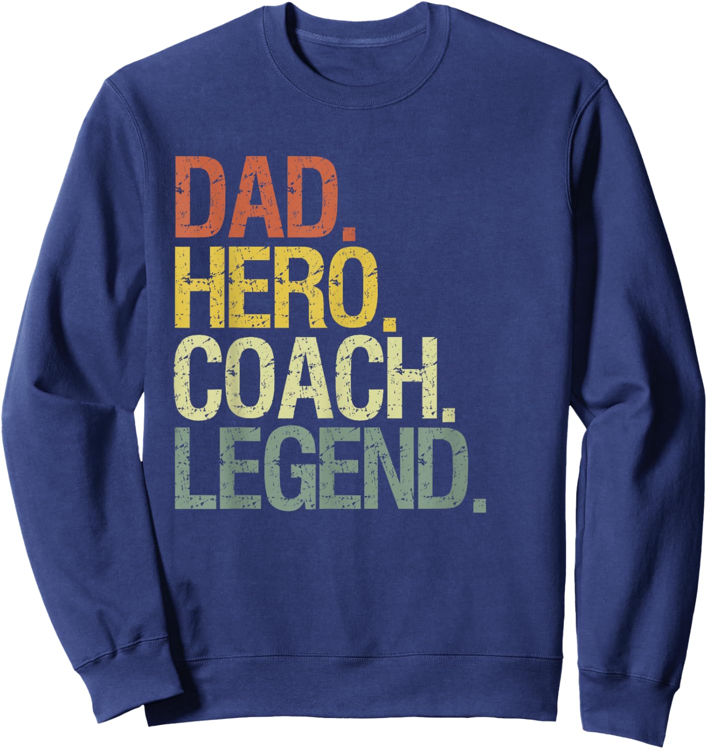 Dad Coach Sweatshirt - Sweatshirt | Navy