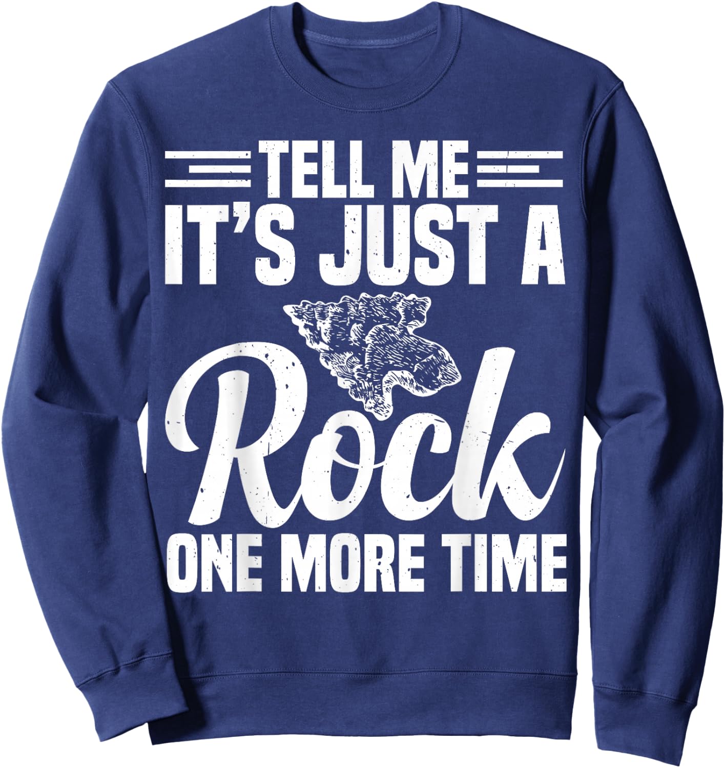 Arrowhead Display Case Arrowhead Collector Indian Arrowheads Sweatshirt - Sweatshirt | Navy