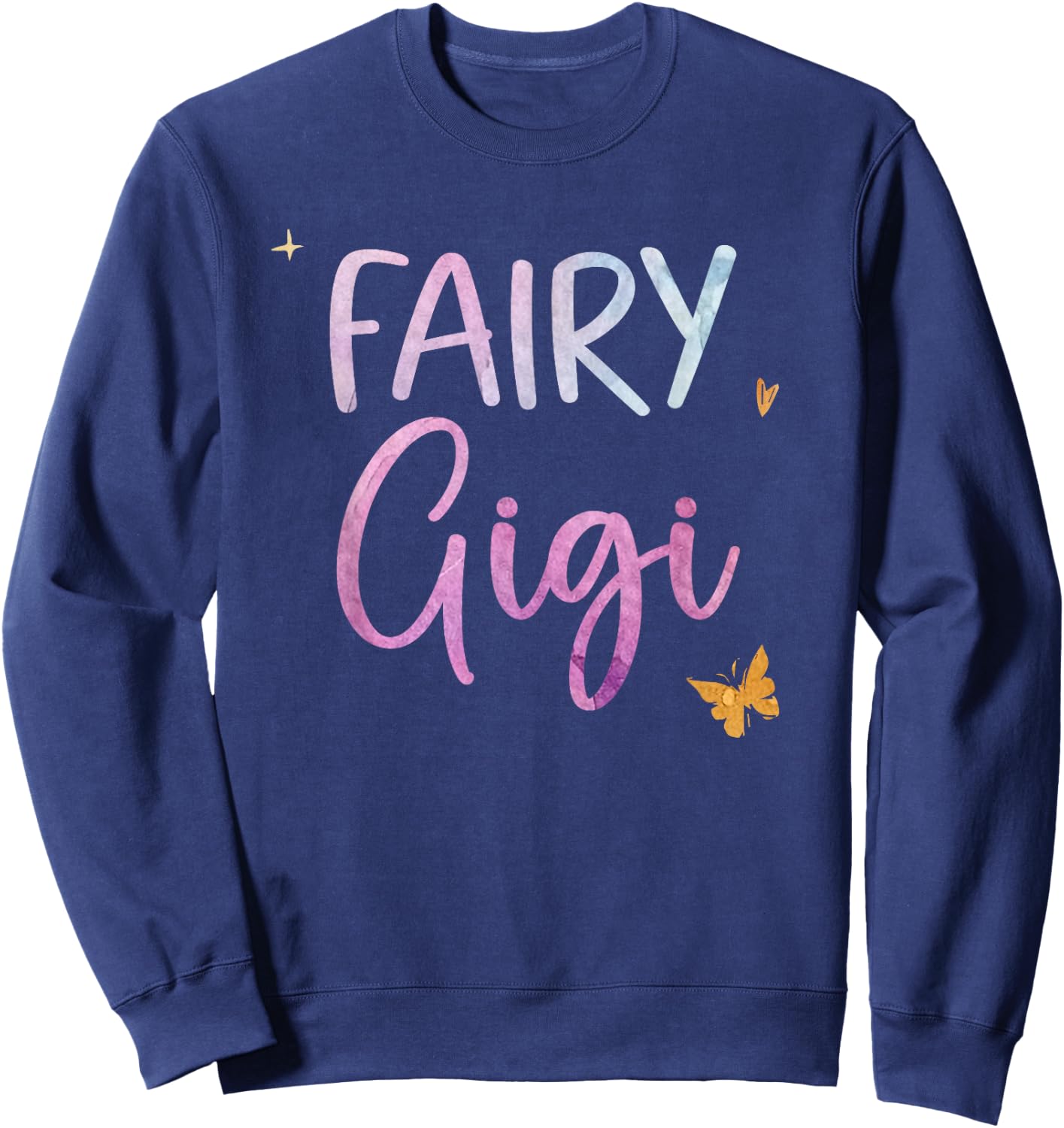Fairy Gigi Magical Cute Birthday Sweatshirt - Sweatshirt | Navy