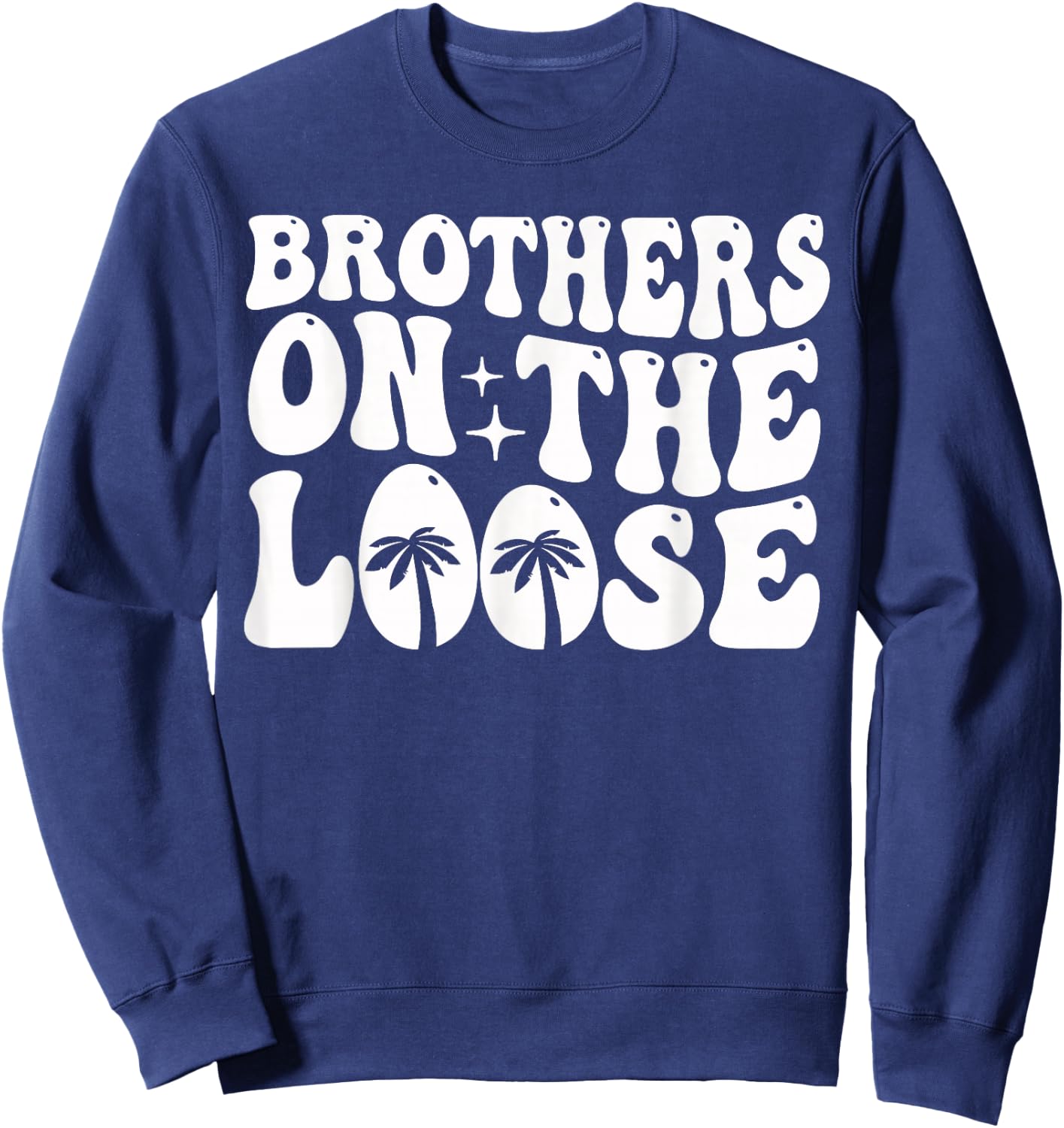 Brothers On The Loose Siblings Brothers Trip Sweatshirt - Sweatshirt | Navy