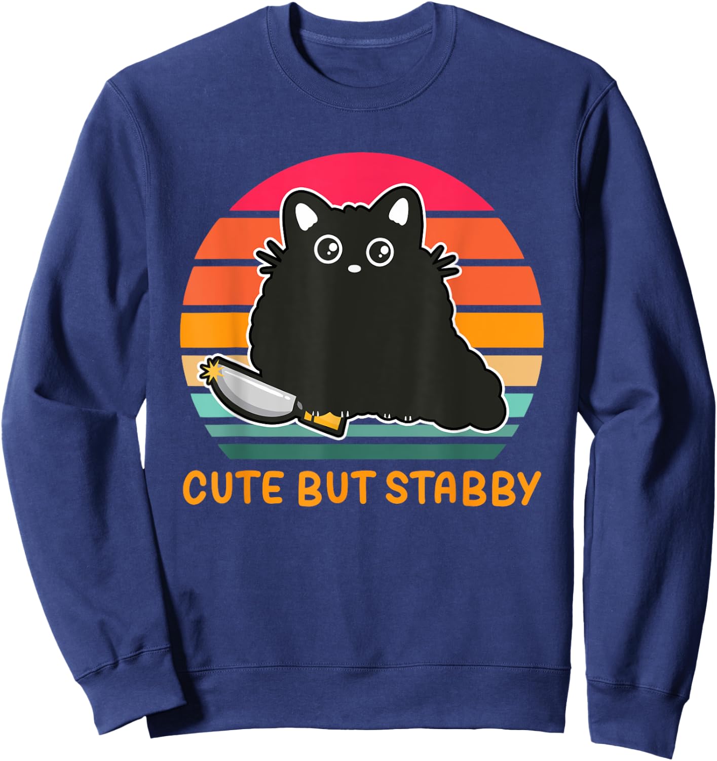 Cute But Stabby Apparel Sweatshirt - Sweatshirt | Navy