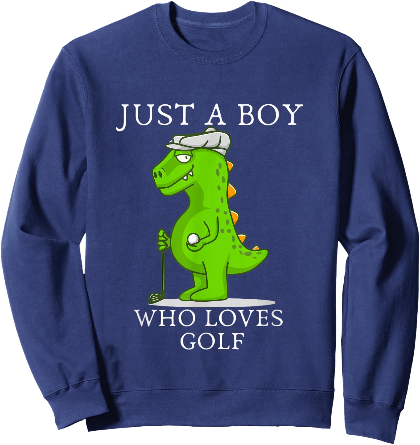 Funny Golf Gift Boys Kids Golf Field Game Golfer Sports Sweatshirt - Sweatshirt | Navy