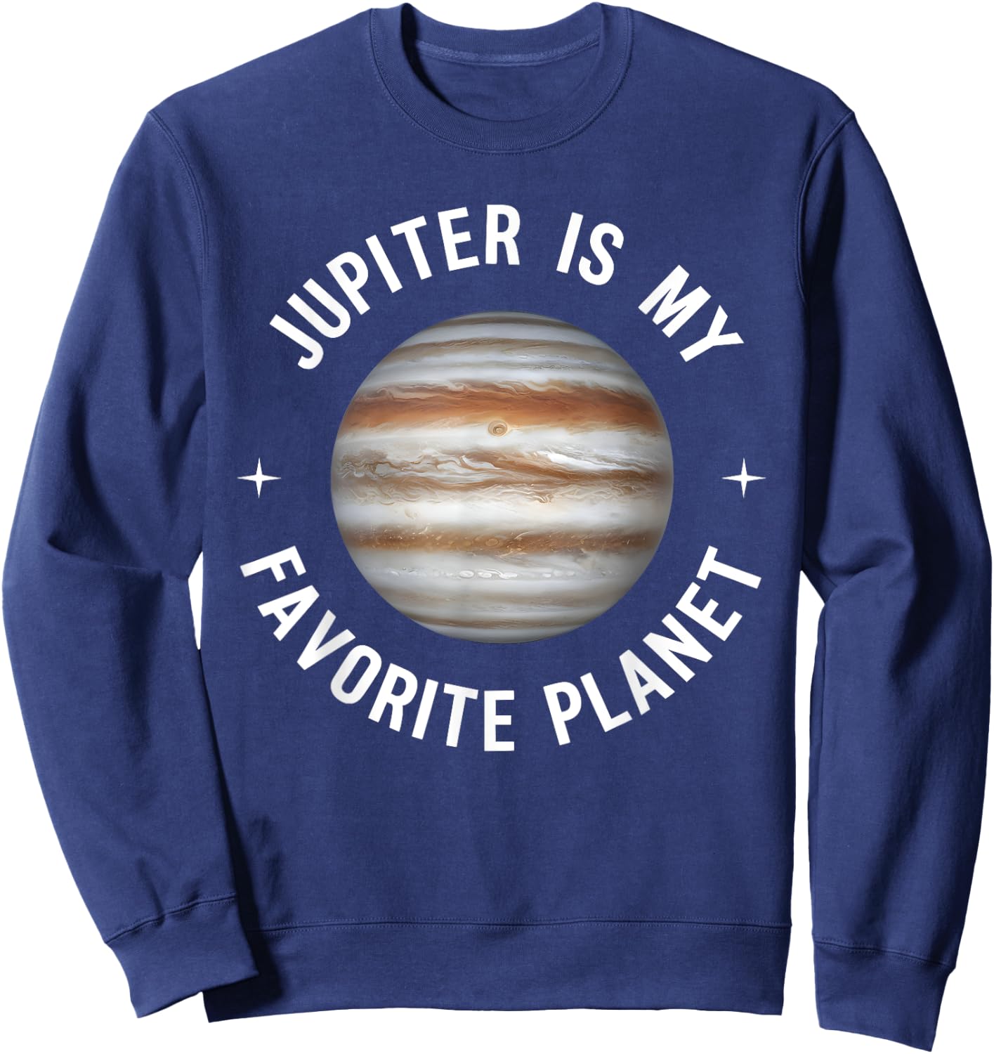 Jupiter Is My Favorite Planet Sweatshirt - Sweatshirt | Navy