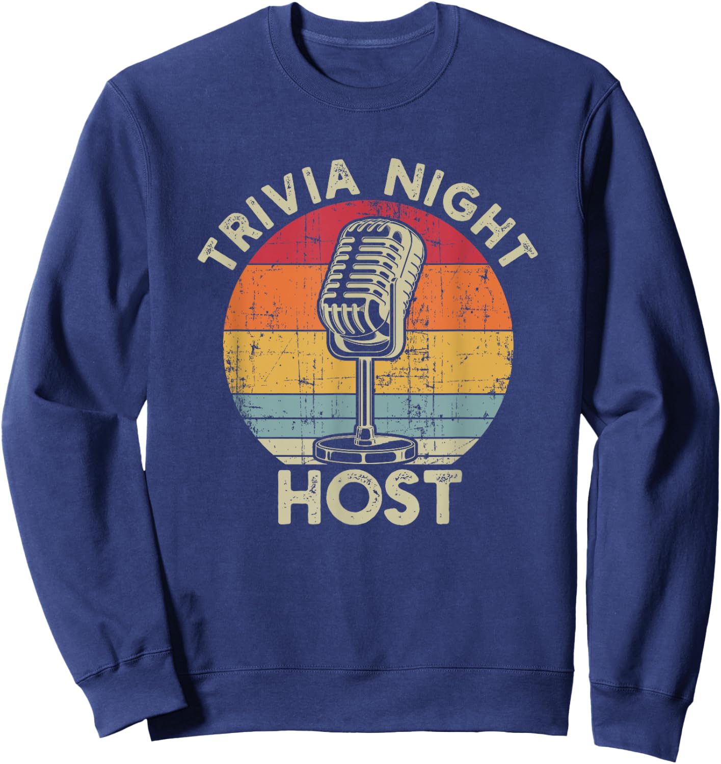 Trivia Night Host Game Night Funny Trivia Sweatshirt - Sweatshirt | Navy