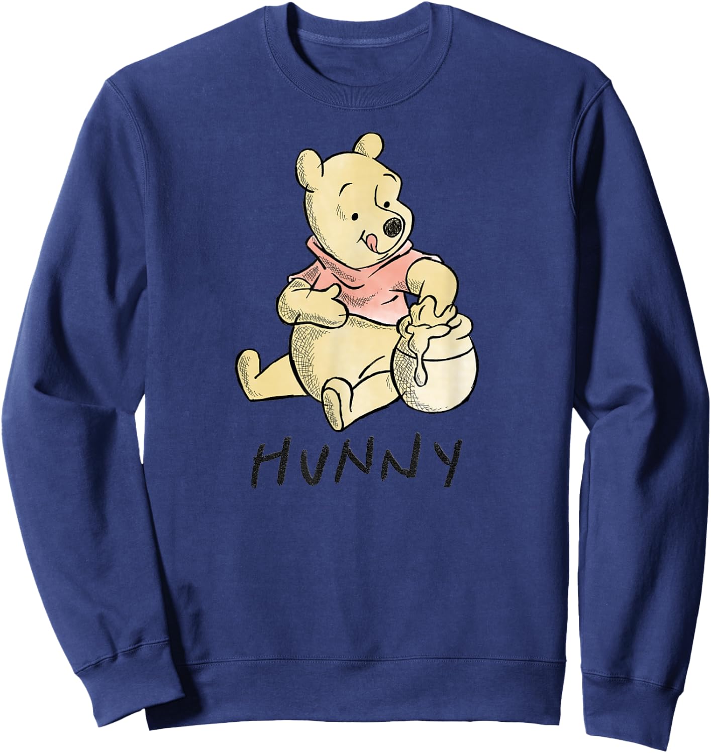 Disney - Winnie The Pooh Hunny Sweatshirt - Sweatshirt | Navy