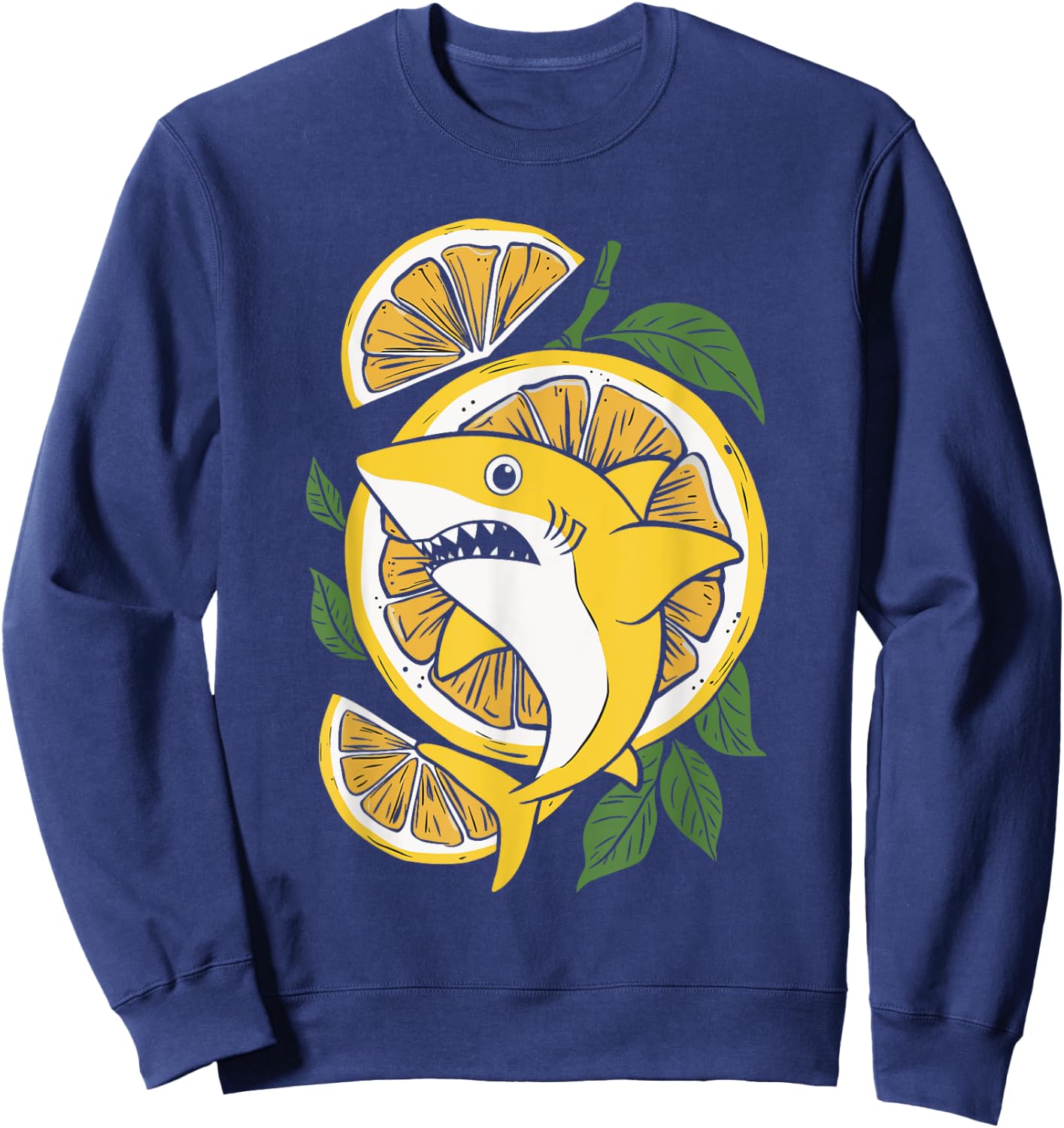 Lemon Shark Sweatshirt - Sweatshirt | Navy