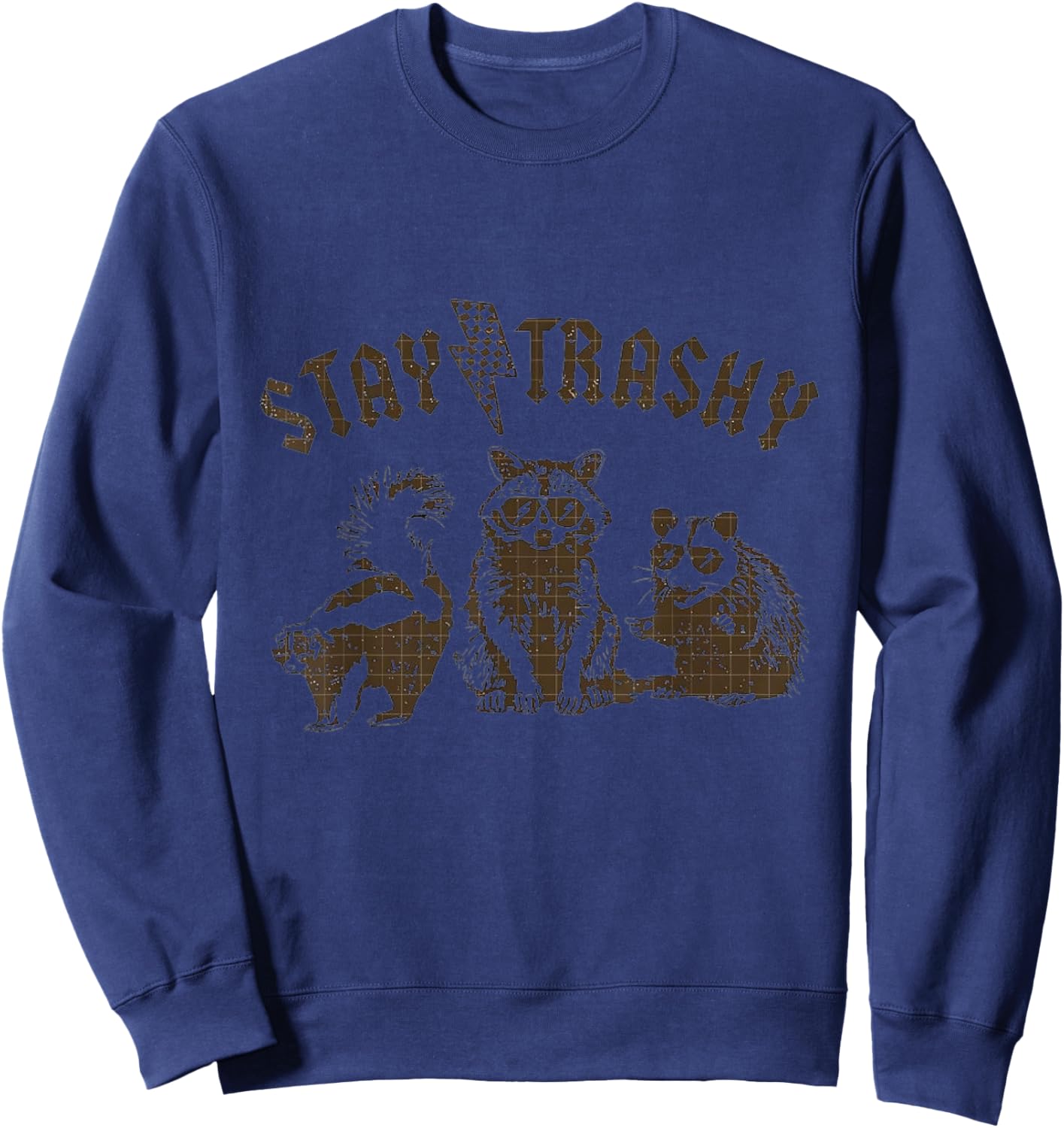 Stay Trashy Sweatshirt - Sweatshirt | Navy