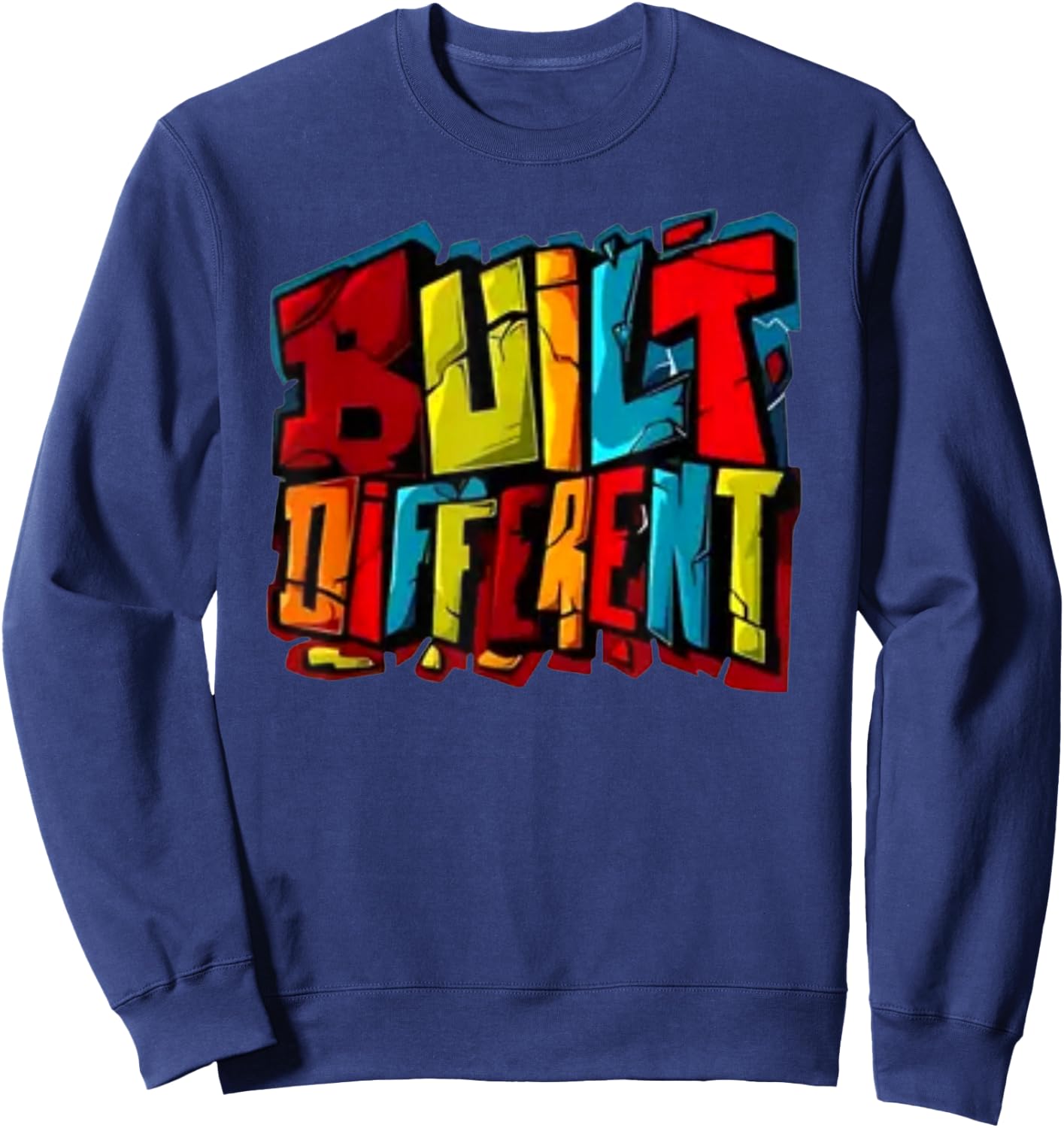 Built Different - Unique Identity Sweatshirt - Sweatshirt | Navy