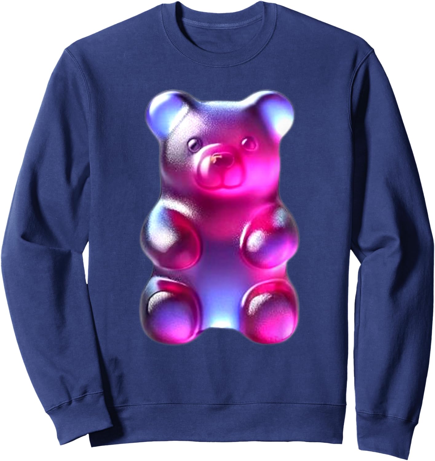 Indigo Purple Gummy Bear Sweatshirt - Sweatshirt | Navy