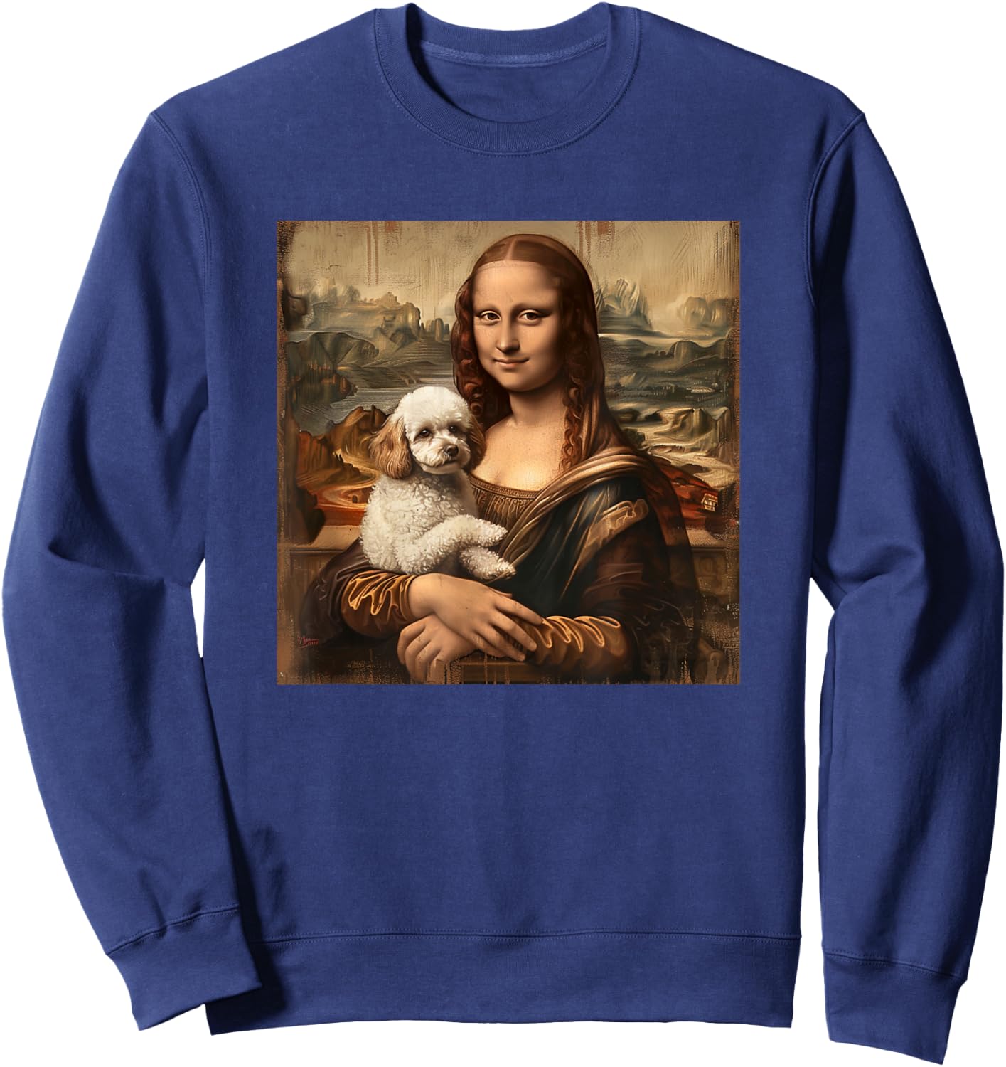 Poodle Shirt Poodles Sweatshirt - Sweatshirt | Navy