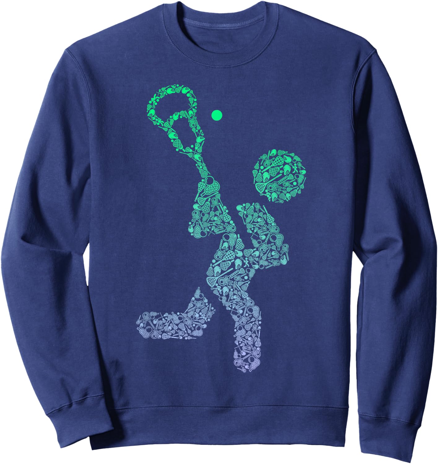 Boys Lacrosse Stuff | Lacrosse Player Stuff | Lacrosse Sweatshirt - Sweatshirt | Navy