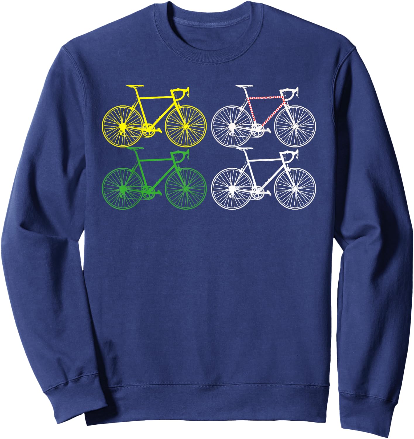 France Cycling Tour Racing Road Bike Bicycle Race Biking Sweatshirt - Sweatshirt | Navy