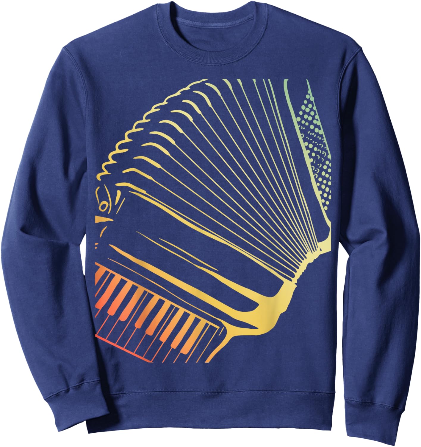 Retro Air Accordion Sweatshirt - Sweatshirt | Navy