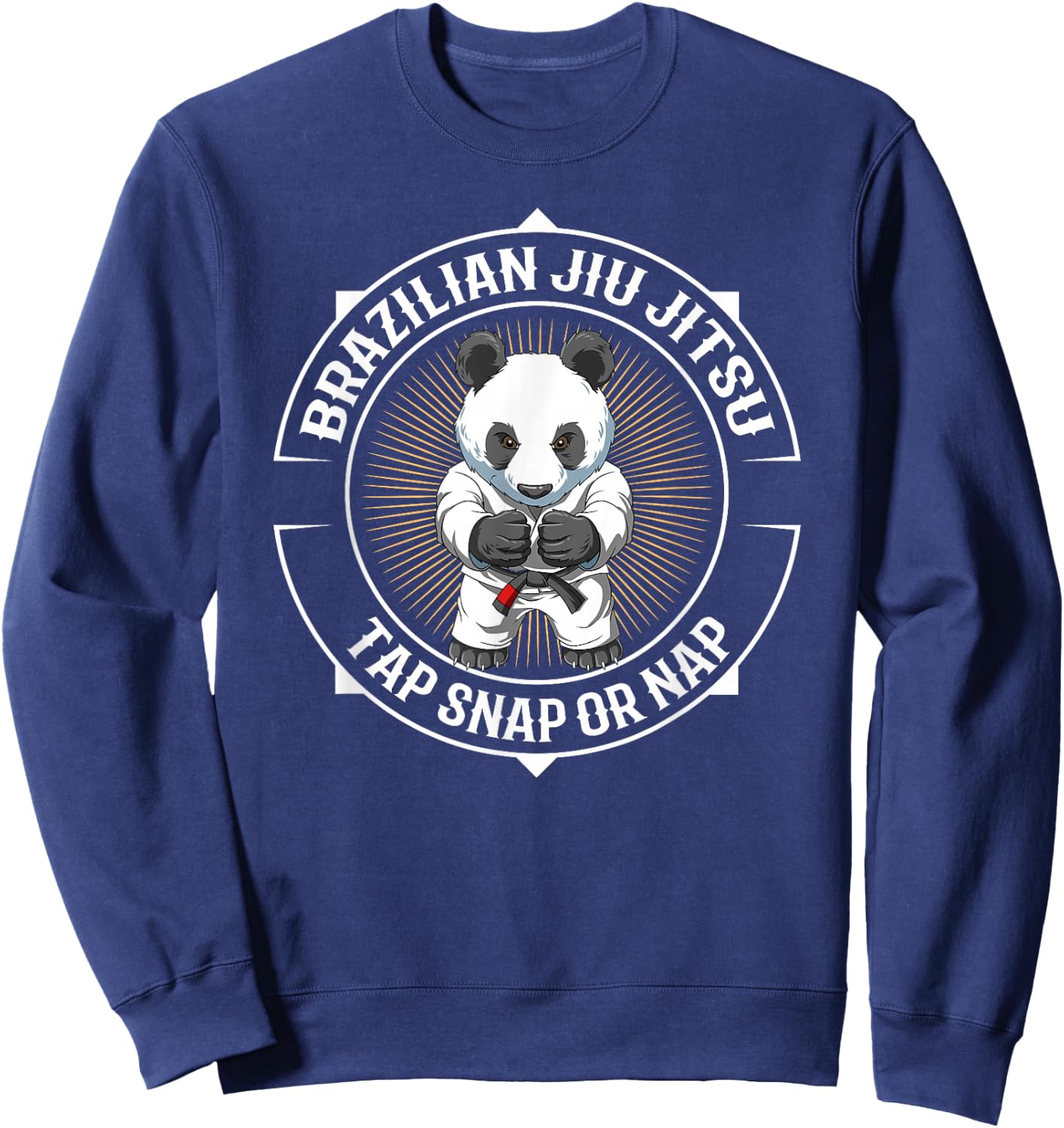 Jiu Jitsu Baby Panda in Gi - BJJ and Grappling Sweatshirt - Sweatshirt | Navy