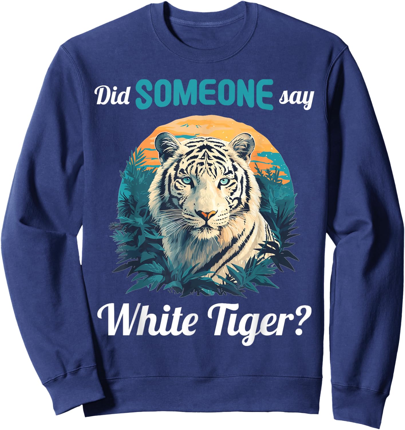 White Tigers Did someone say White Tiger Sweatshirt - Sweatshirt | Navy