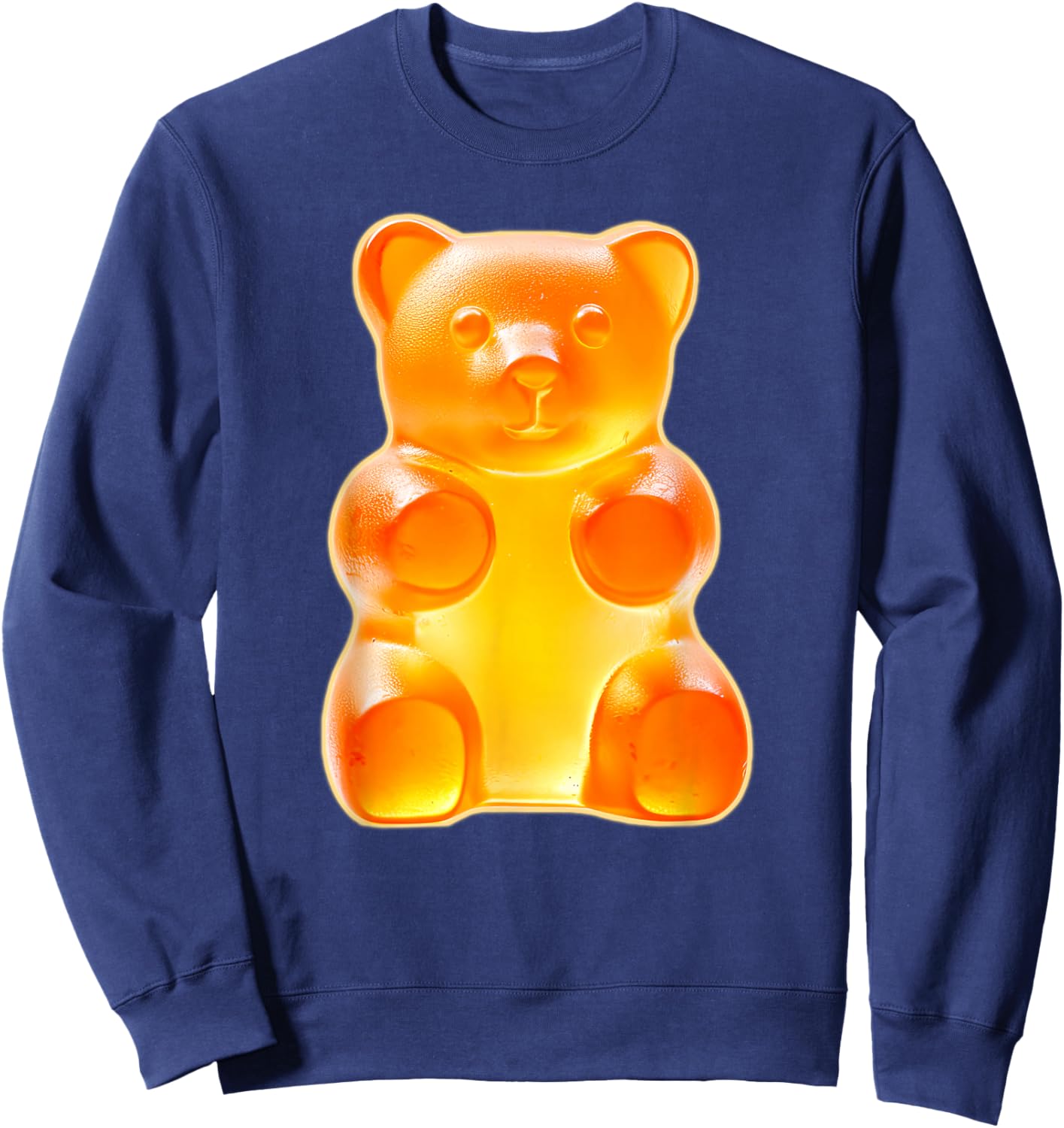 Orange Gummy Bear Sweatshirt - Sweatshirt | Navy