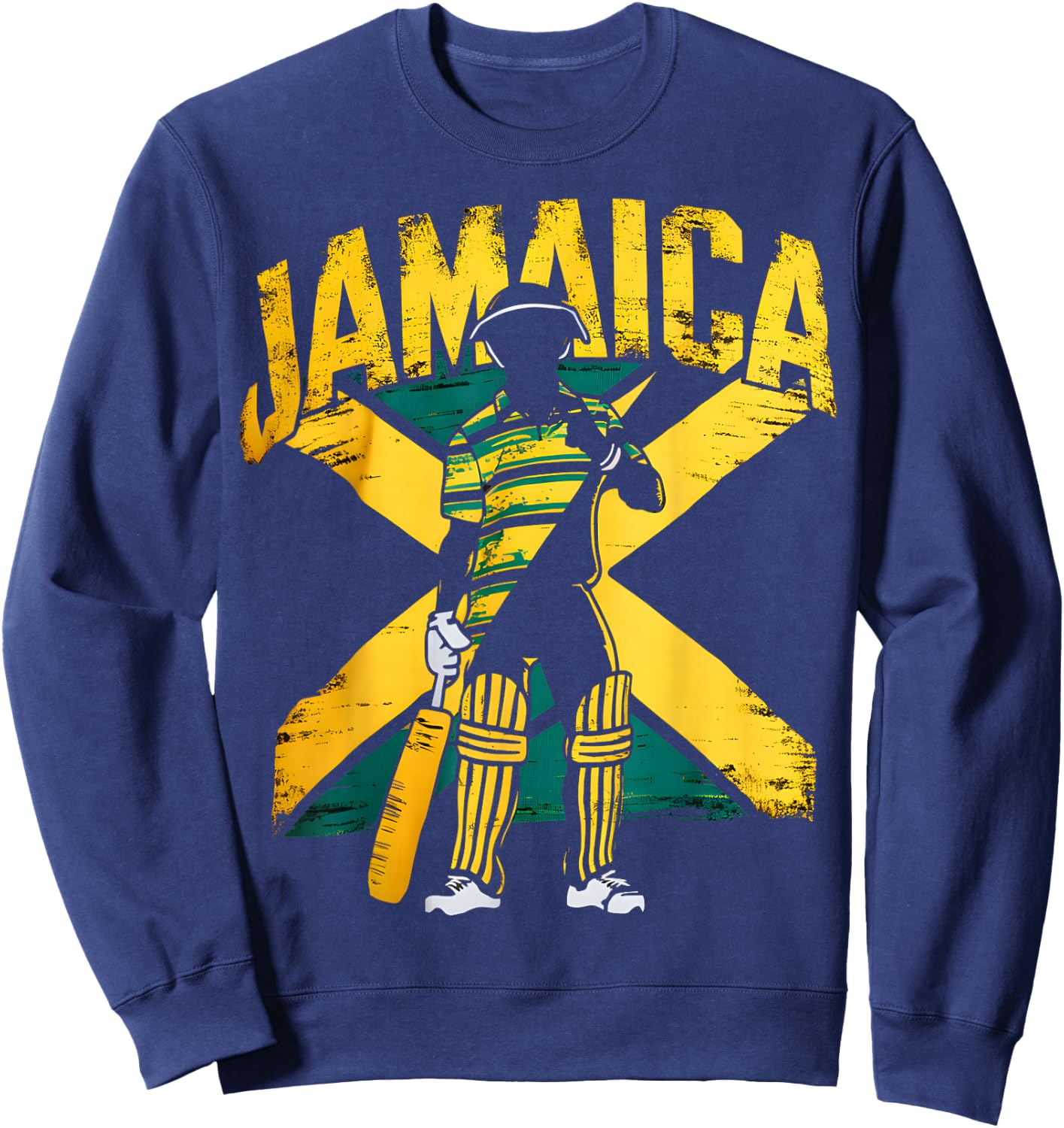 Jamaica Cricket Sweatshirt - Sweatshirt | Navy