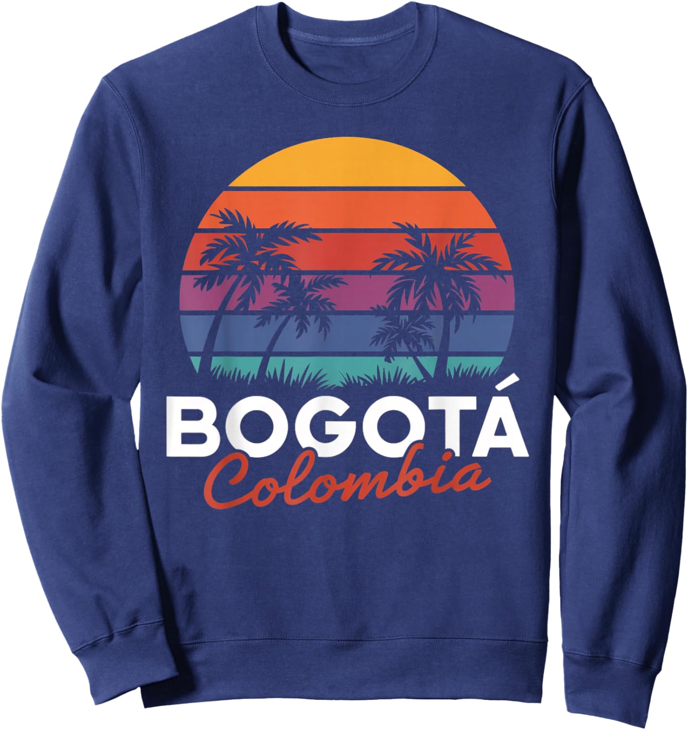 Bogotá Colombia TravelSouvenir Vacation Colombian Pride Sweatshirt - Sweatshirt | Navy