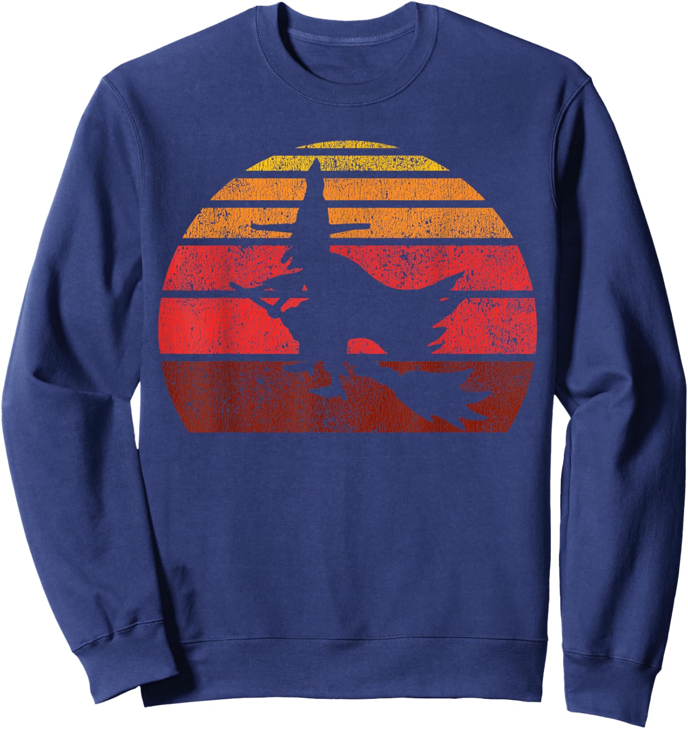 Vintage Halloween Witch Costume, Retro Style Gift Women Kids Sweatshirt - Sweatshirt | Navy