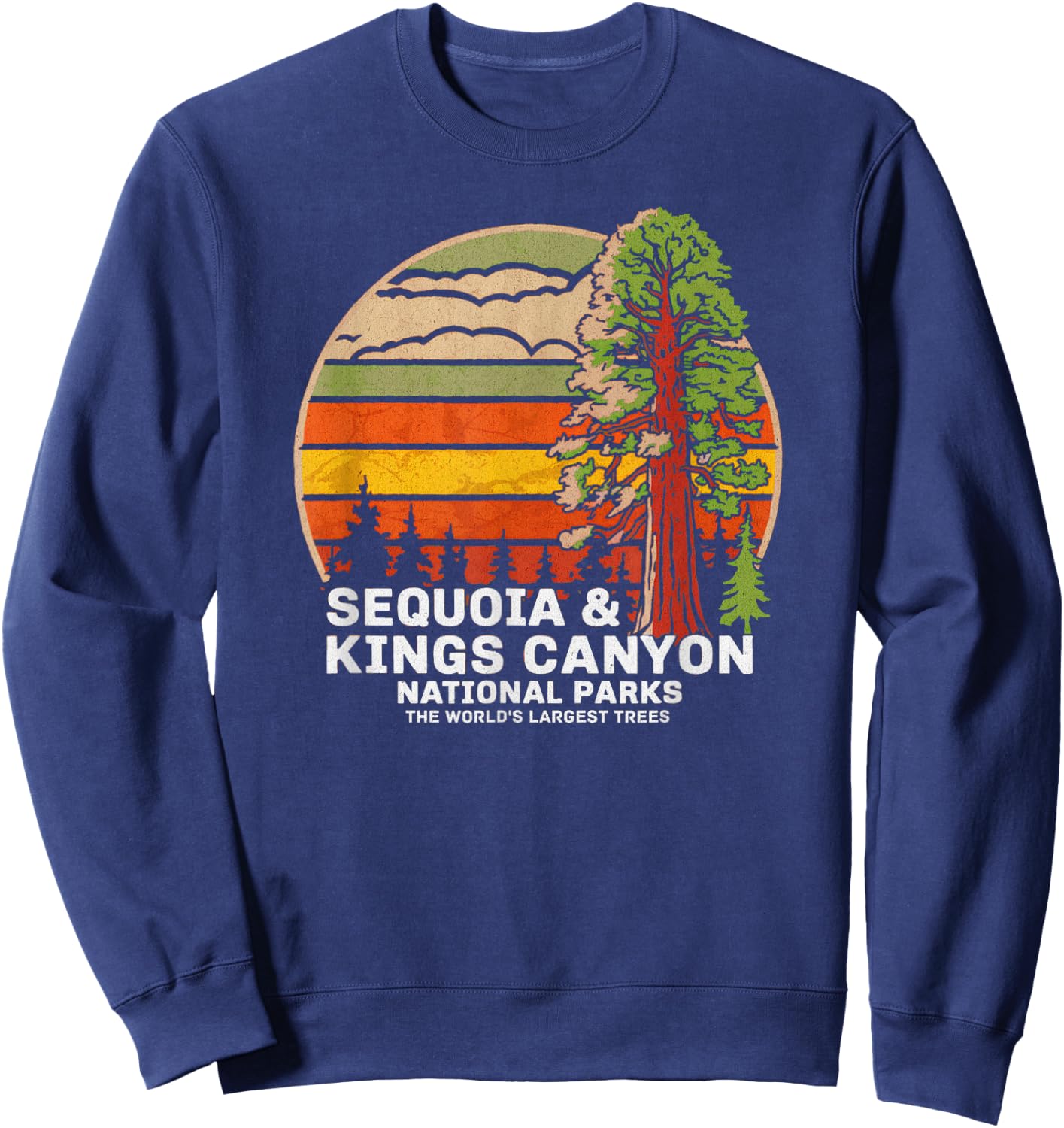 Sequoia Kings Canyon National Parks Sweatshirt - Sweatshirt | Navy