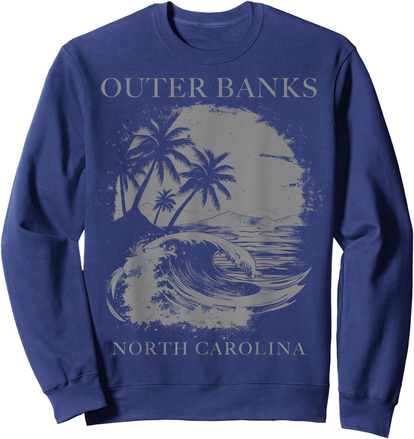 Outer Banks North Carolina Sweatshirt - Sweatshirt | Navy