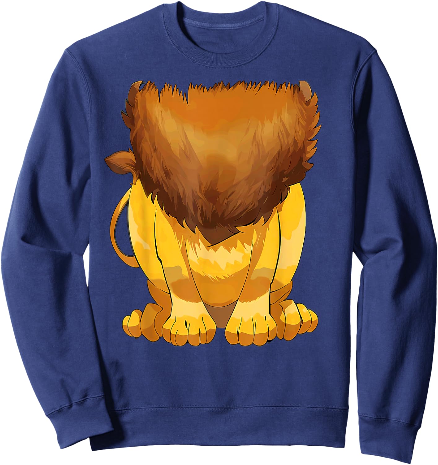 Lion Body Halloween Costume Sweatshirt - Sweatshirt | Navy
