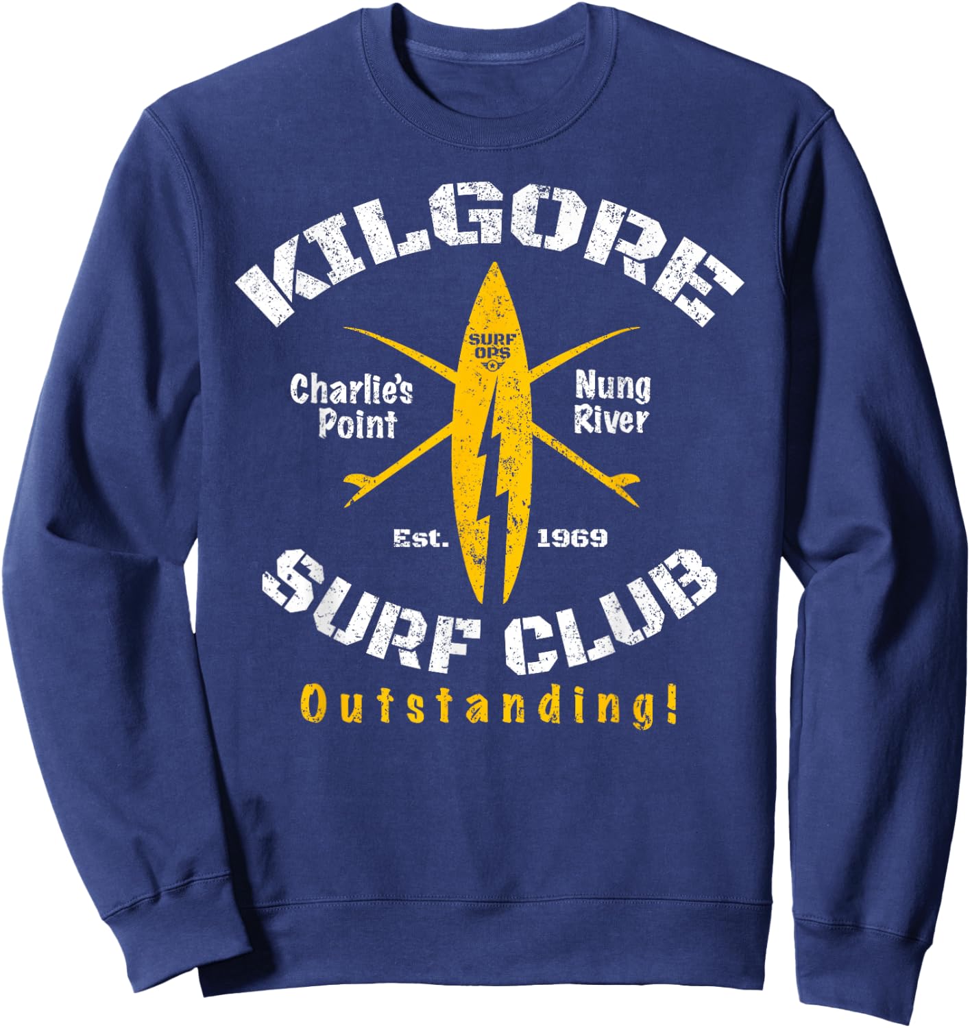 Surf Ops Kilgore Surf Club OUTSTANDING Sweatshirt - Sweatshirt | Navy