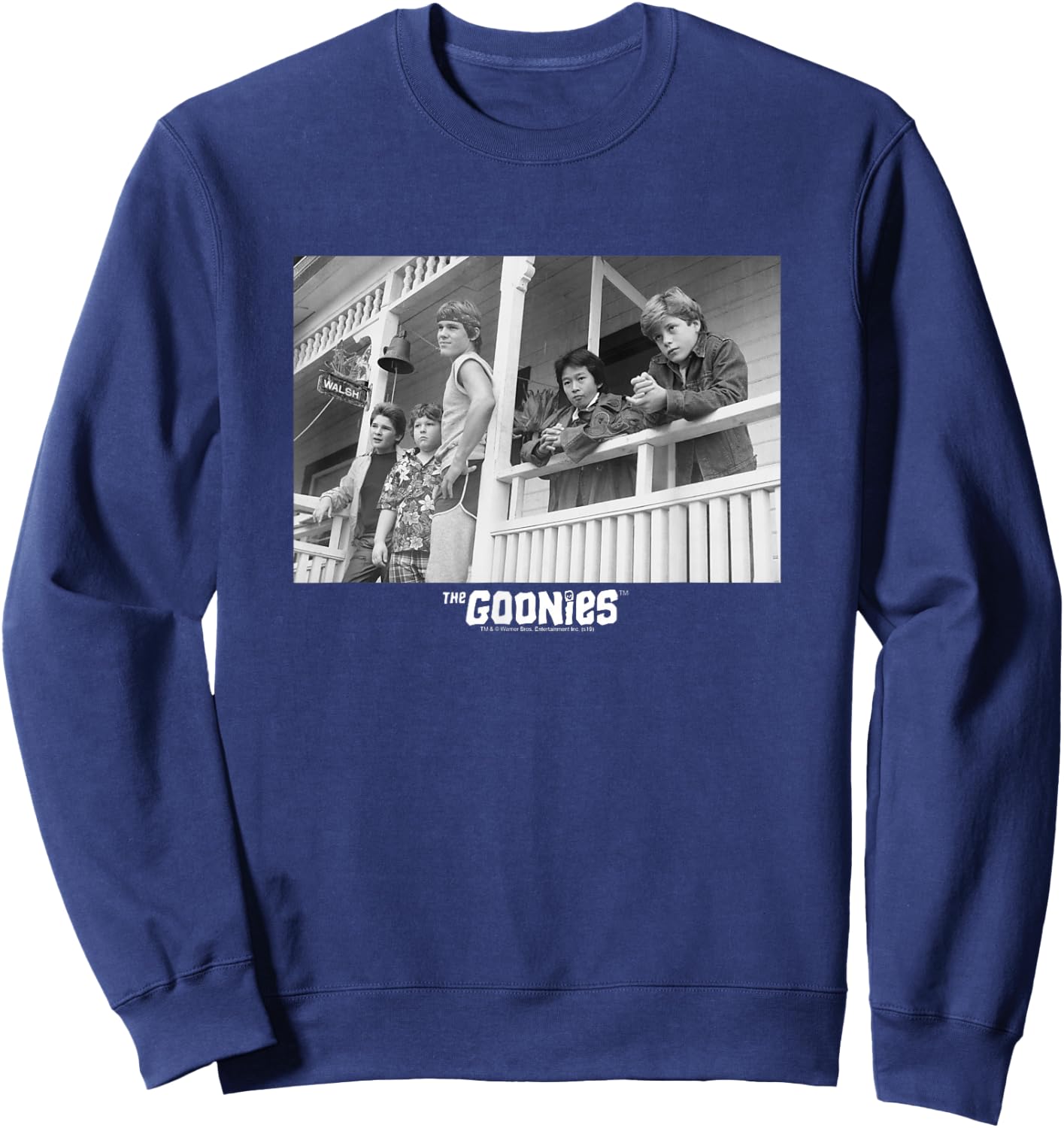 The Goonies Porch Cast Sweatshirt - Sweatshirt | Navy