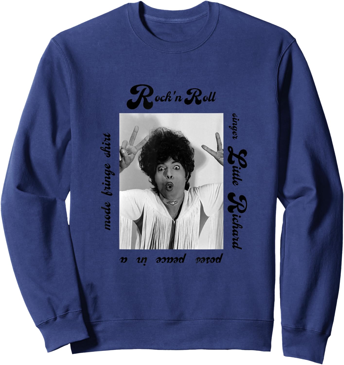 Little Richard_001 Sweatshirt - Sweatshirt | Navy