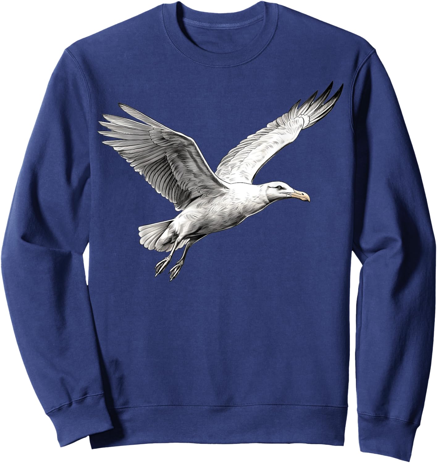 Flying Seagull Sweatshirt - Sweatshirt | Navy