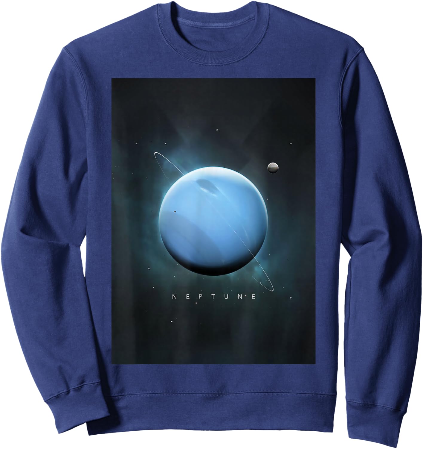 Planet Neptune Sweatshirt - Sweatshirt | Navy