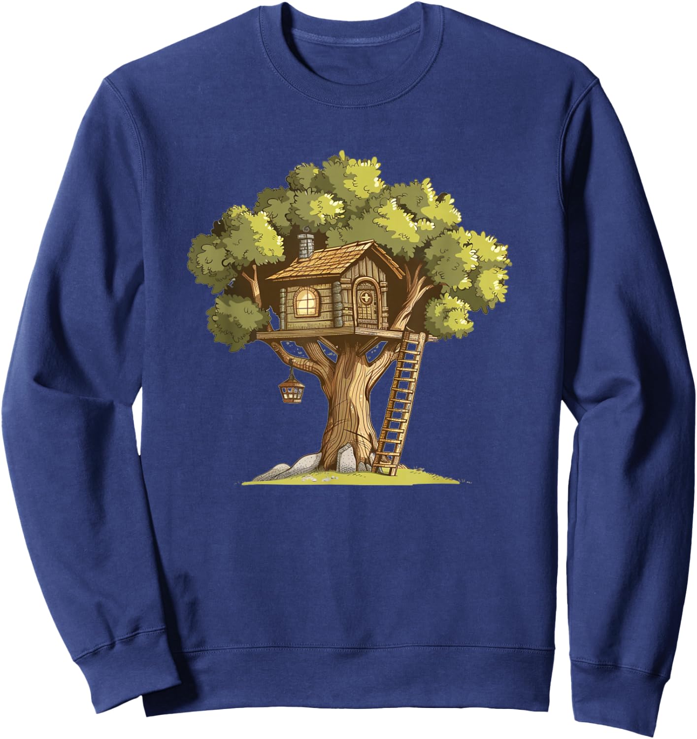 Nice Treehouse Costume for Adventures Boys and Girls Sweatshirt - Sweatshirt | Navy