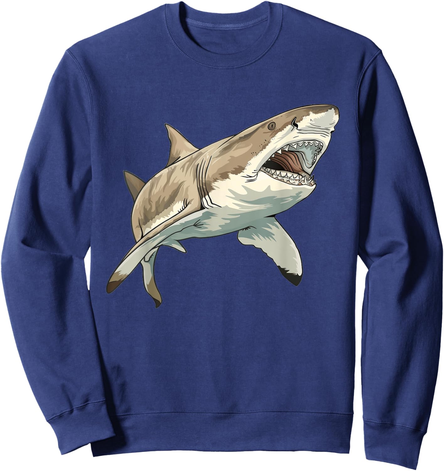 Sand Tiger Shark Sweatshirt - Sweatshirt | Navy