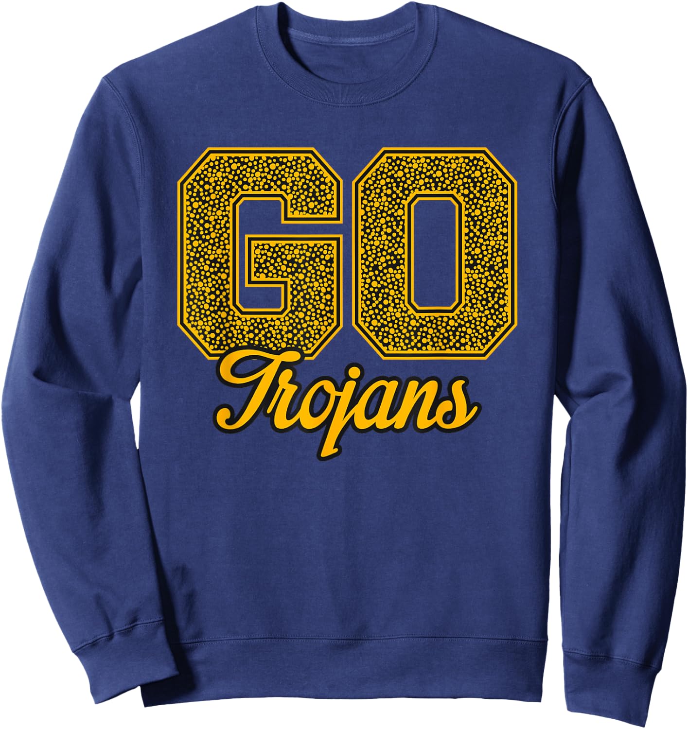 Carrollton Trojans GO! School Pride Sweatshirt - Sweatshirt | Navy
