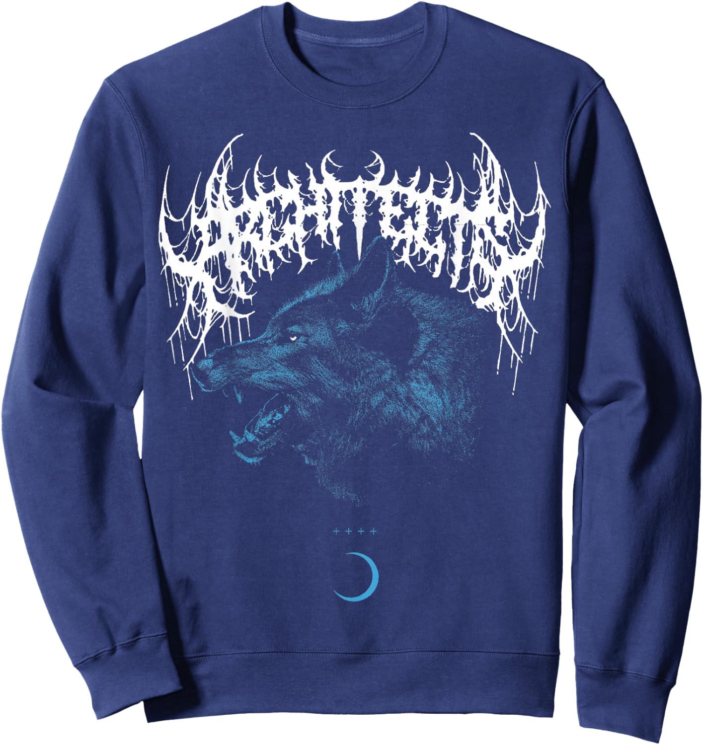 Architects Wolf Sweatshirt - Sweatshirt | Navy