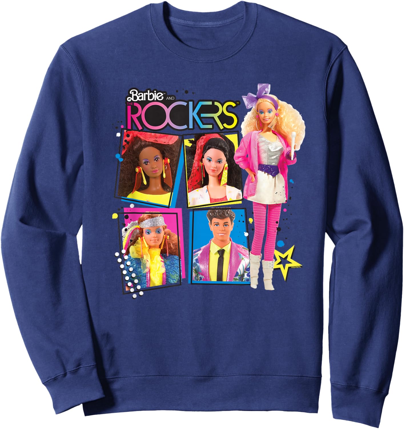 Barbie - Barbie and the Rockers Sweatshirt - Sweatshirt | Navy