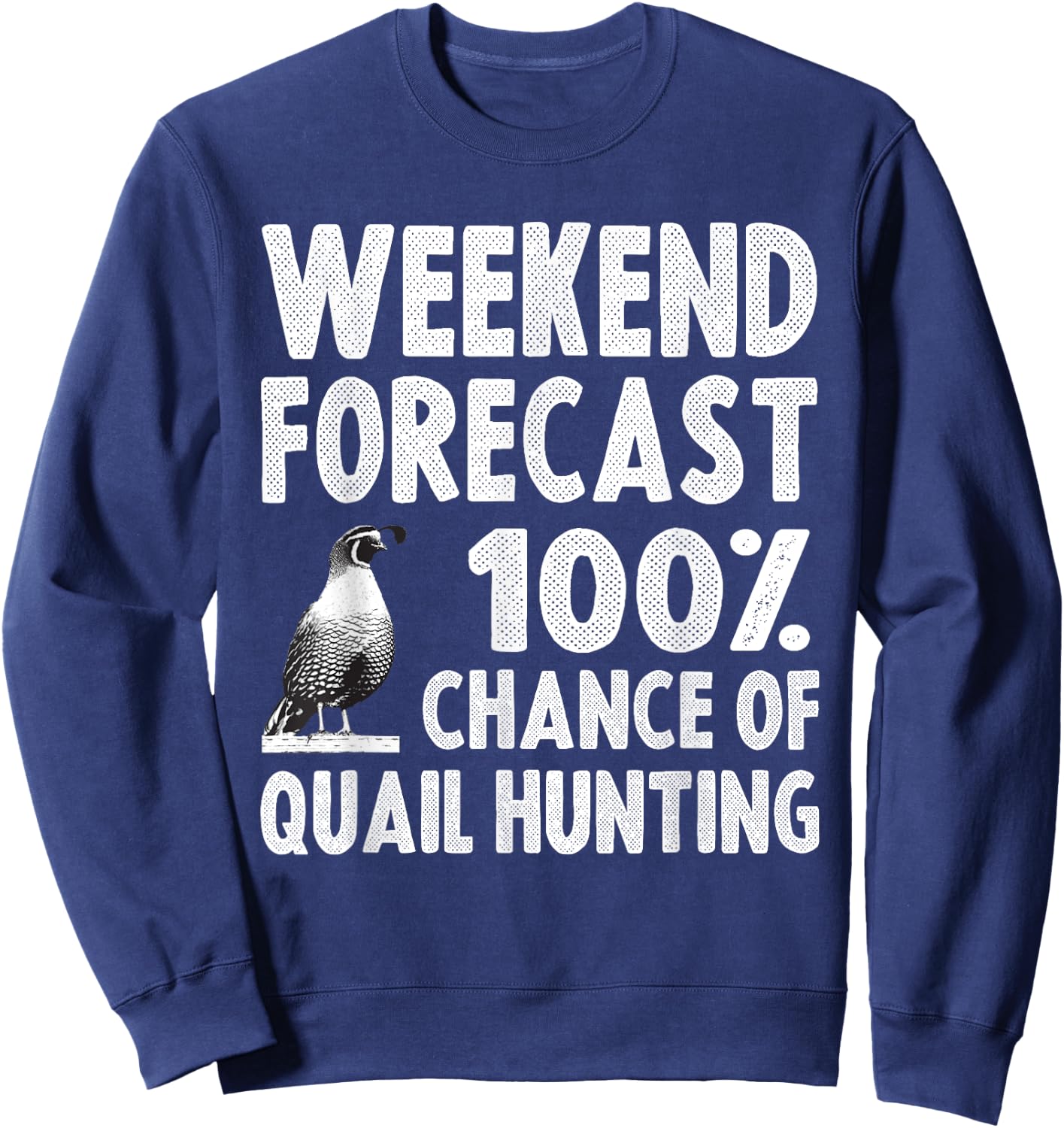 Funny Quail Hunting Women Upland Hunting Pheasant Sweatshirt - Sweatshirt | Navy