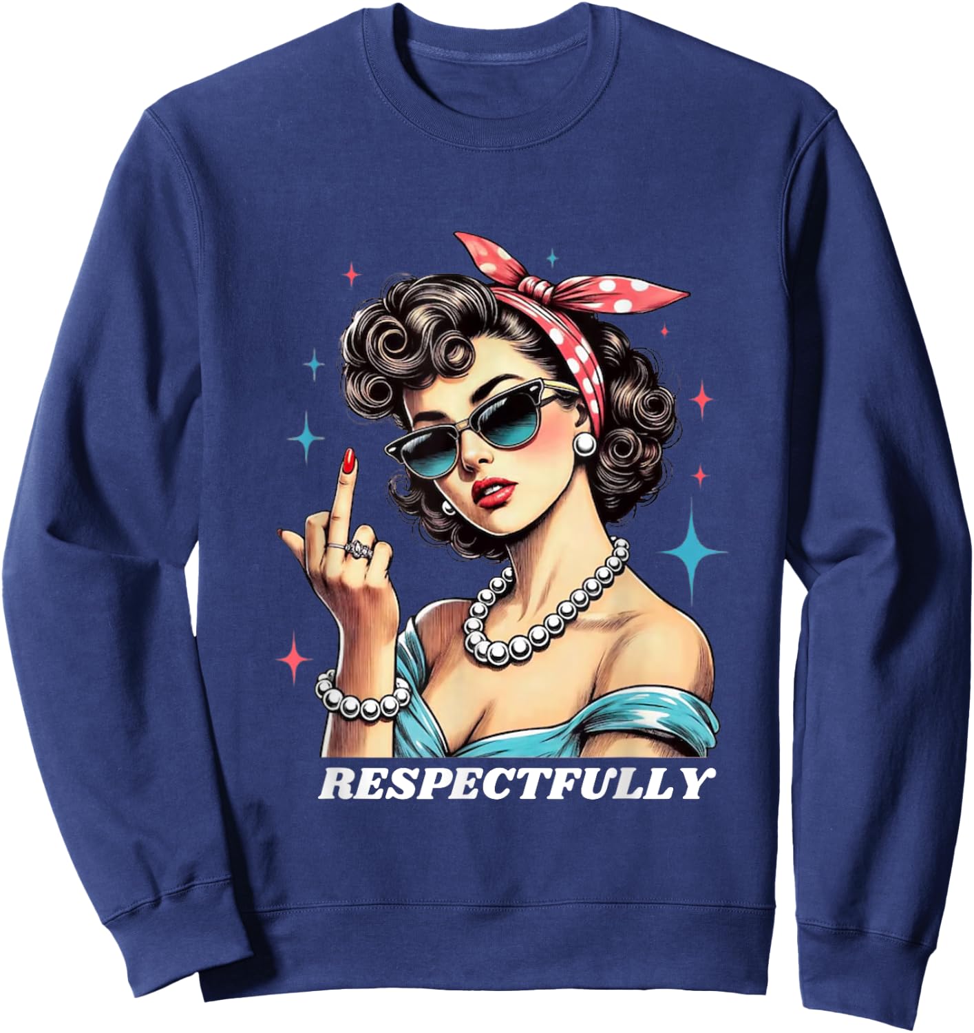 Respectfully Sweatshirt - Sweatshirt | Navy