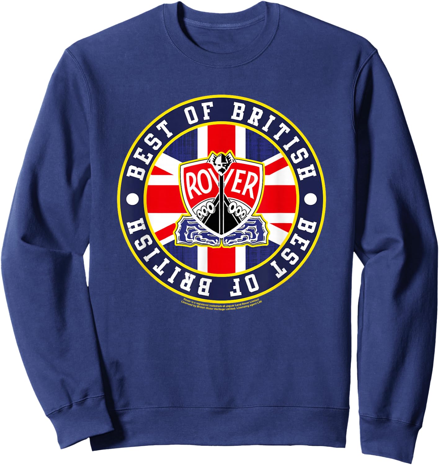 Rover Car 1930's Logo Best Of British Sweatshirt - Sweatshirt | Navy
