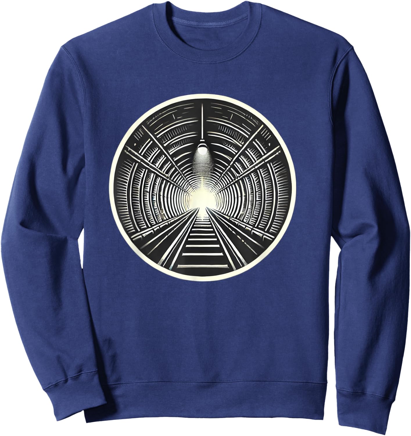 Tunnel Vision Urban Exploration Sweatshirt - Sweatshirt | Navy