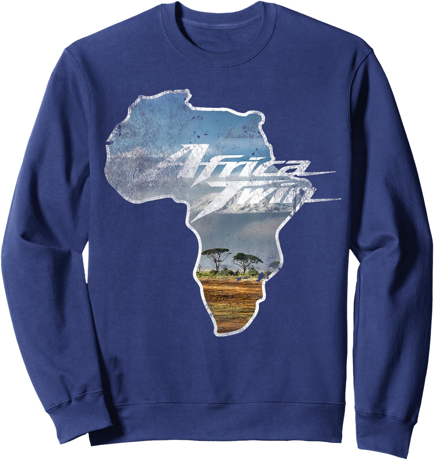 Africa Touring Twin Bike Off-Road & Cross Continent Sweatshirt - Sweatshirt | Navy