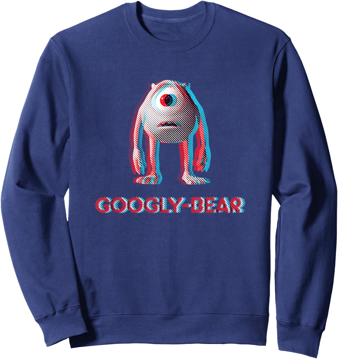 Disney and Pixar’s Monsters, Inc. Mike Googly Bear Sweatshirt - Sweatshirt | Navy