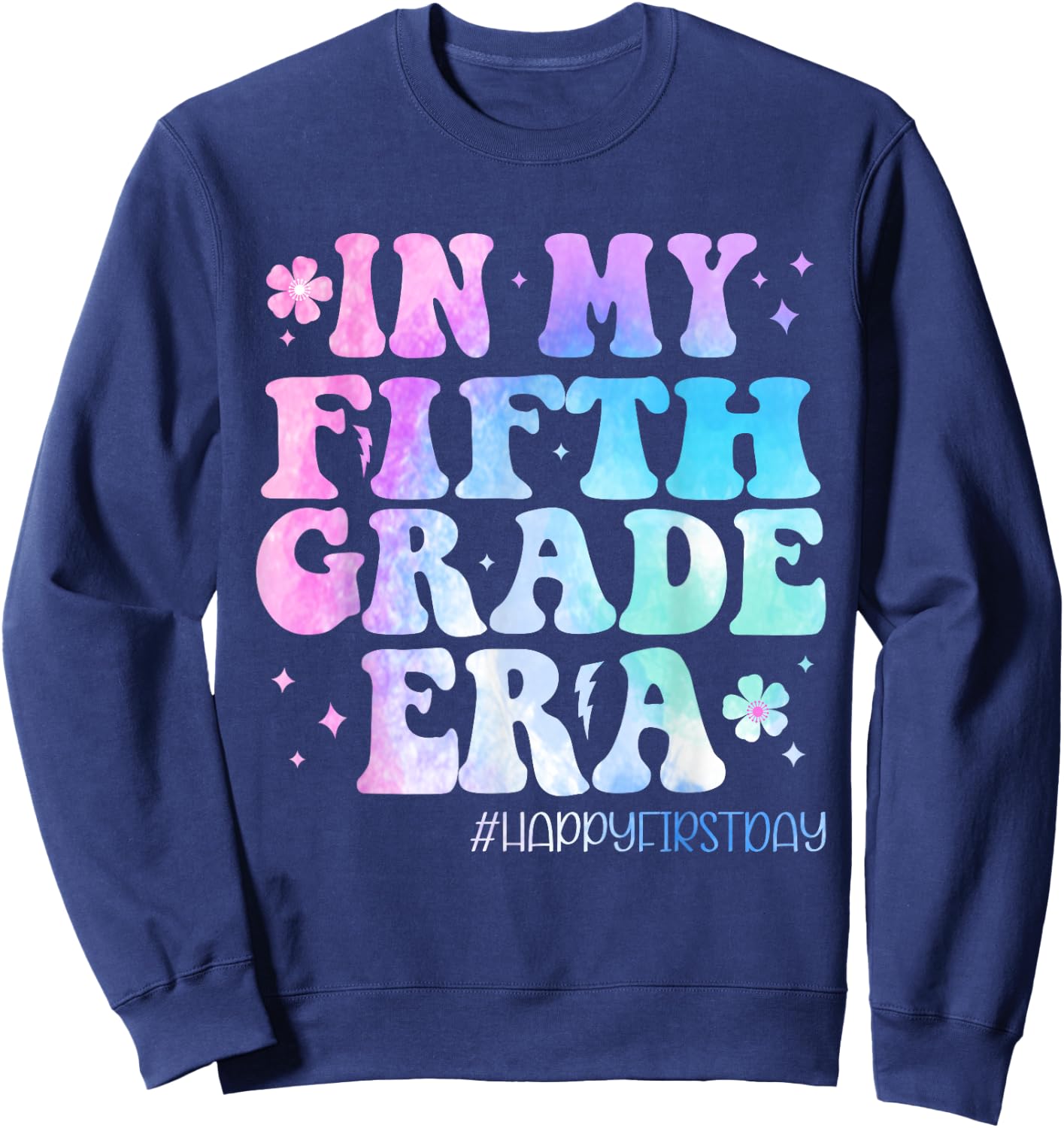 In My Fifth Grade Era Back to School 5th Grade Teachers Kids Sweatshirt - Sweatshirt | Navy